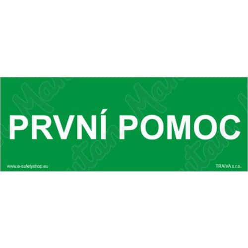 Tabulky bezpečí - První pomoc