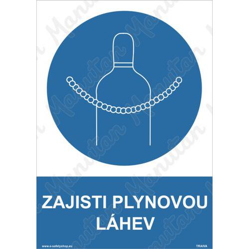 Příkazové tabulky - Zajisti plynovou lahev