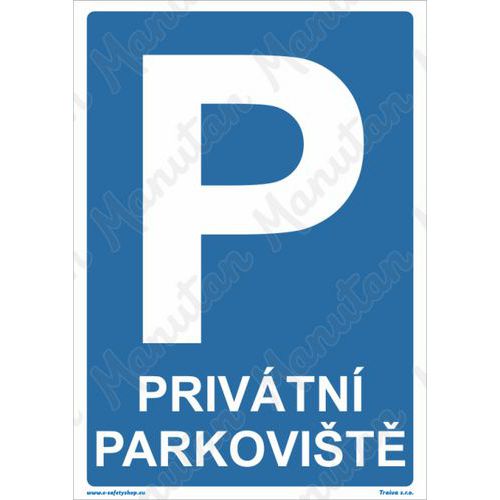 Příkazové tabulky - Privátní parkoviště