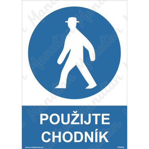 Příkazové tabulky - Použijte chodník