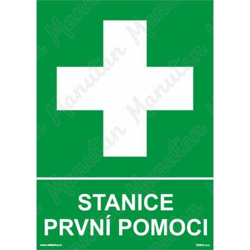 Tabulky bezpečí - Stanice první pomoci