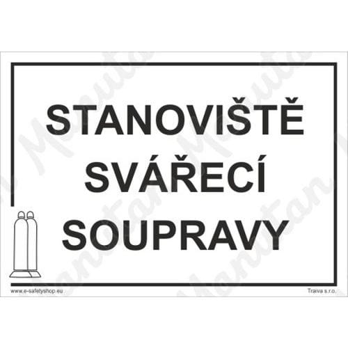 Informační tabulky - Stanoviště svářecí soupravy