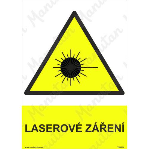 Výstražné tabulky - Laserové záření