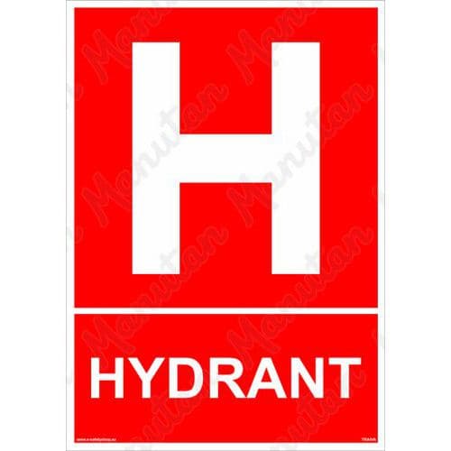 Požární tabulka - Hydrant