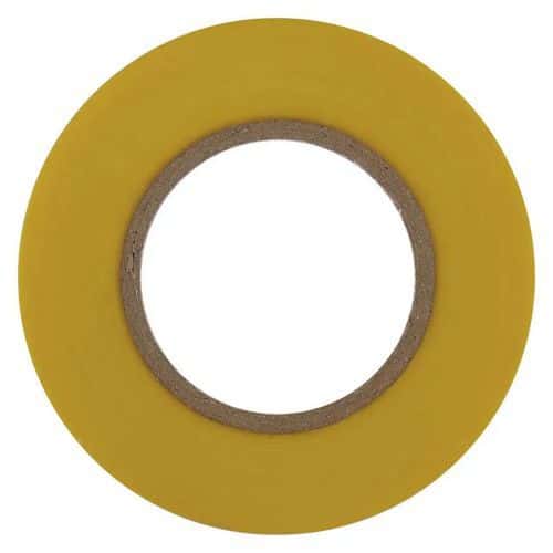 Izolační PVC páska 19 mm x 0,13 mm x 20 m, žlutá