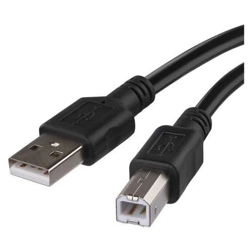 USB kabel 2.0, A vidlice - B vidlice, 2 m