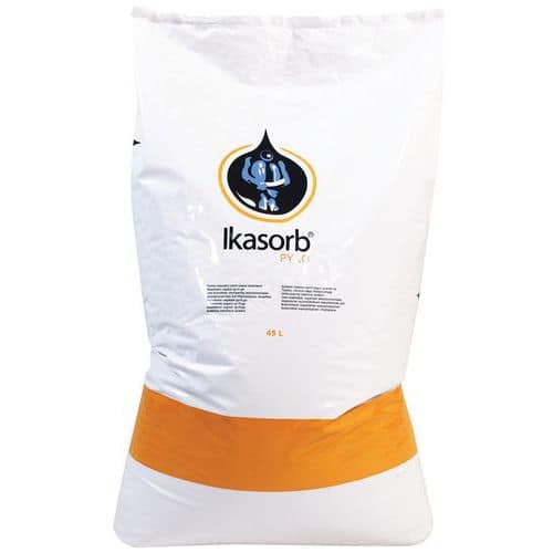 Sypký sorbent Ikasorb Pyro, sorpční kapacita 45 l