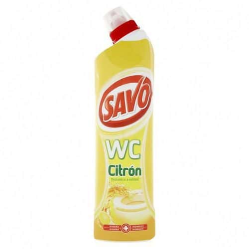 SAVO WC čistič citrón gel 750ml