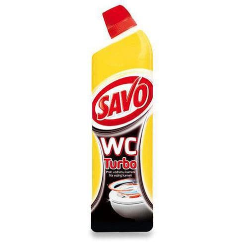 SAVO WC Turbo na vodní kámen 750ml