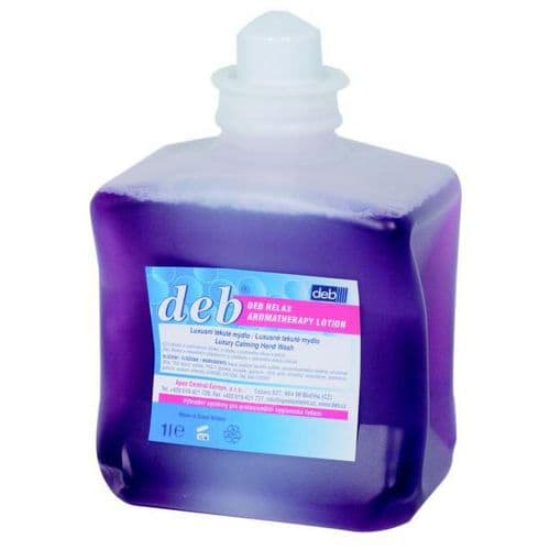 Luxusní pěnové mýdlo DEB RELAX FOAM WASH 1l