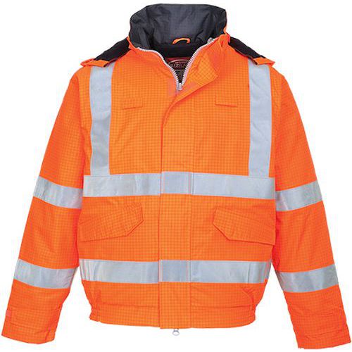 Bomber Bizflame Rain Hi-Vis Antistatic, oranžová