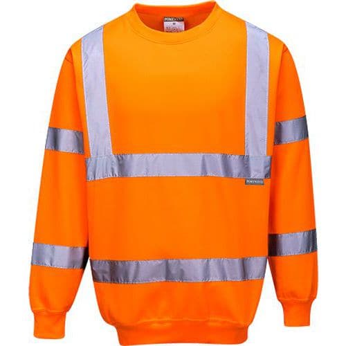 Reflexní mikina Hi-Vis, oranžová