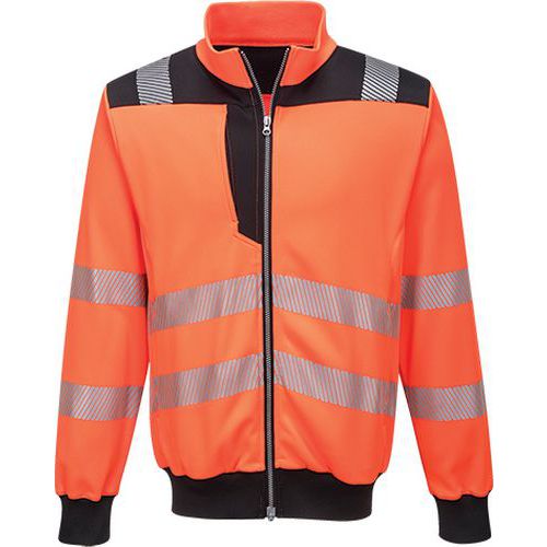 Reflexní mikina PW3 Hi-Vis, oranžová/černá