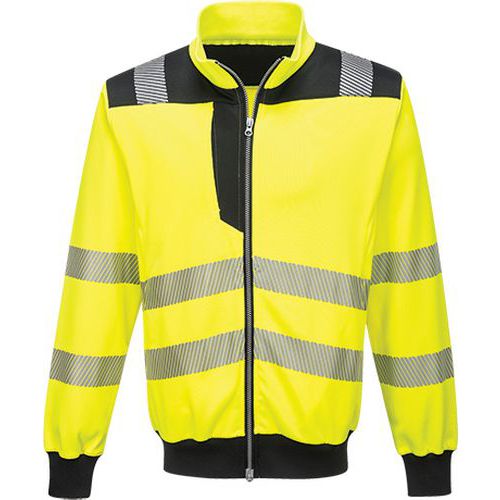 Reflexní mikina PW3 Hi-Vis, žlutá/černá