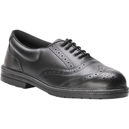 Steelite Executive Brogue S1P, černá