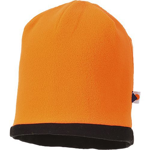 Pokrývka hlavy Reversible Hi-Vis Beanie, černá/oranžová