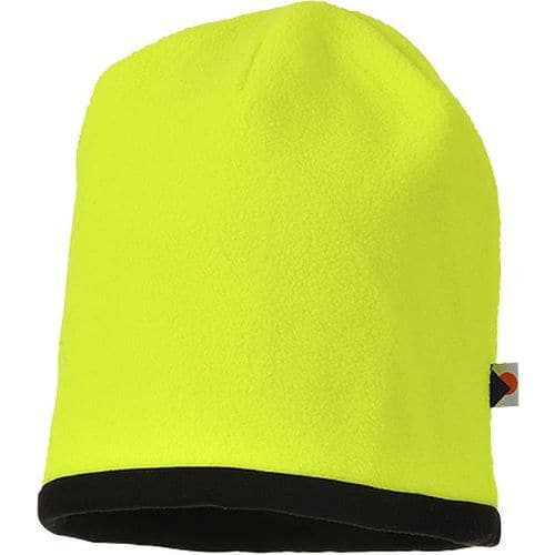 Pokrývka hlavy Reversible Hi-Vis Beanie, černá/žlutá