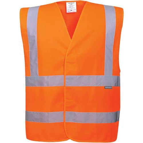 Reflexní vesta Two Band Brace Hi-Vis, oranžová