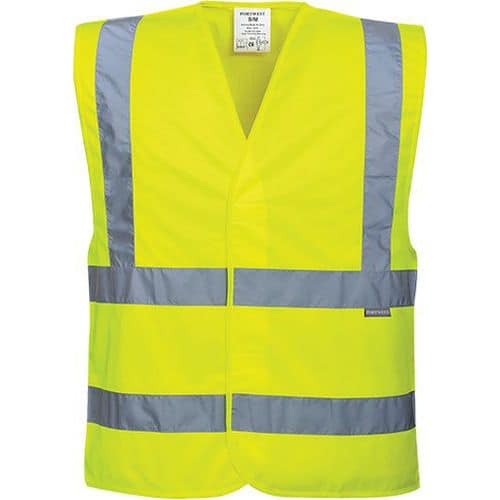 Reflexní vesta Two Band Brace Hi-Vis, žlutá