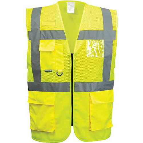 Reflexní vesta Madrid Executive Hi-Vis, žlutá