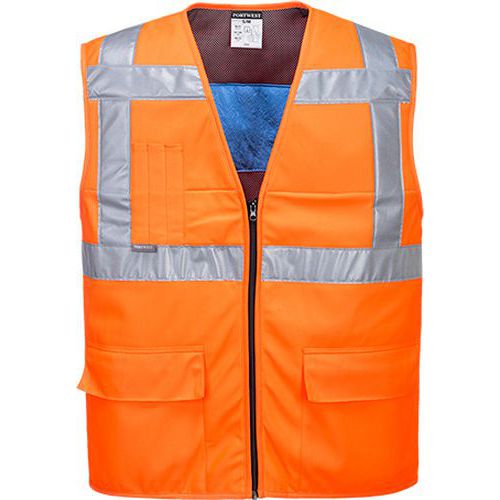 Reflexní ochlazující vesta Hi-Vis, oranžová