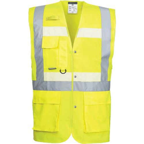 Reflexní vesta Glowtex Executive Hi-Vis, žlutá