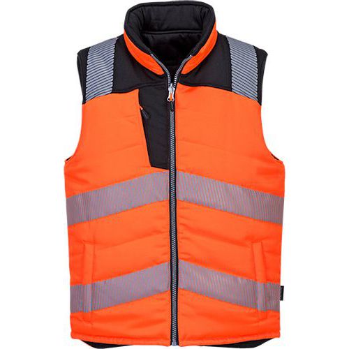 Reflexní oboustranná vesta PW3 Hi-Vis, oranžová/černá