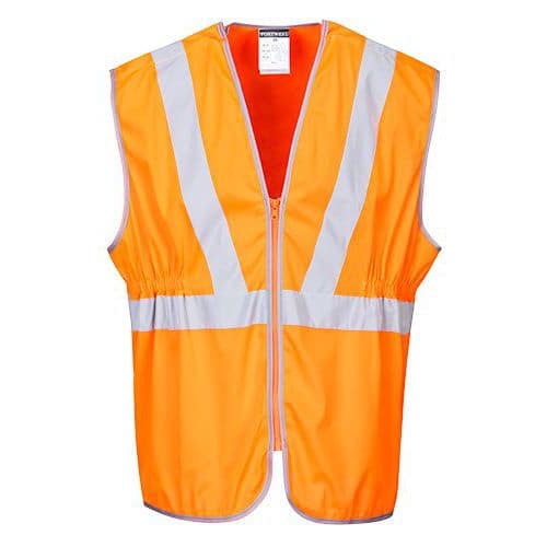 Reflexní prodloužená vesta Ris Hi-Vis, oranžová