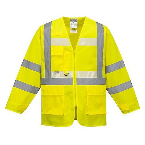 Reflexní blůza Executive Glowtex Hi-Vis, žlutá