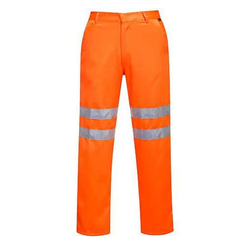 Reflexní kalhoty RIS Hi-Vis, prodloužené, oranžové