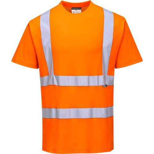 Reflexní tričko s krátkým rukávem Comfort plus Hi-Vis, oranžové