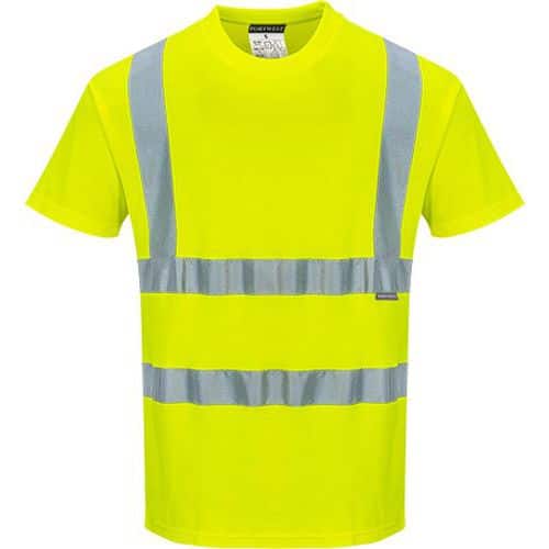 Reflexní tričko s krátkým rukávem Comfort plus Hi-Vis, žluté