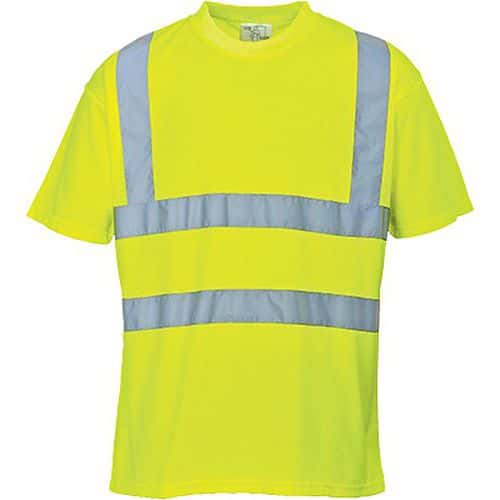 Reflexní tričko s krátkým rukávem Plus Hi-Vis, žluté