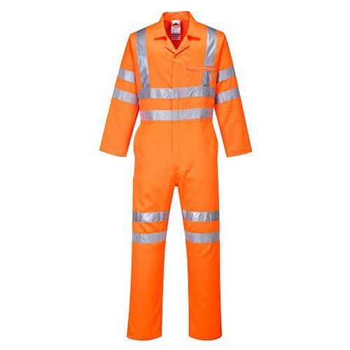 Reflexní pracovní kombinéza RIS Hi-Vis, oranžová