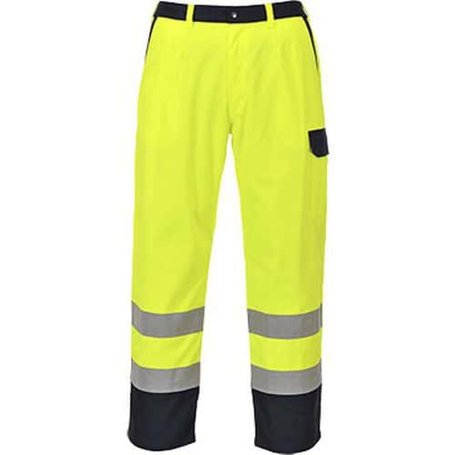 Kalhoty Hi-Vis Bizflame Pro, žlutá