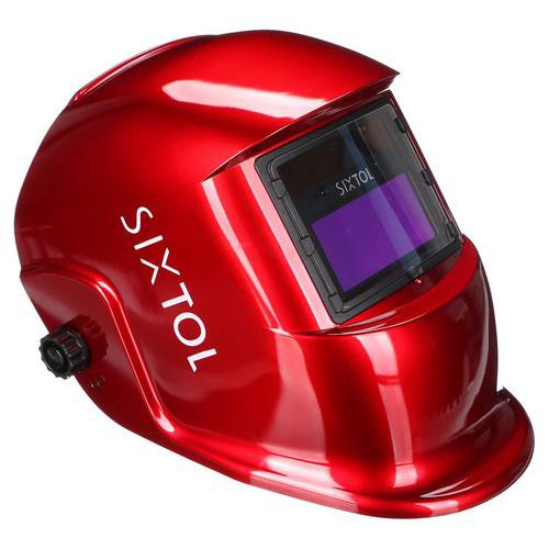 Svářecí kukla samostmívací WELDING MASK 2, červená SIXTOL