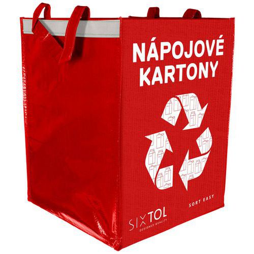 Taška na tříděný odpad SORT EASY CARTON, 30x30x40cm, 36l SIXTOL