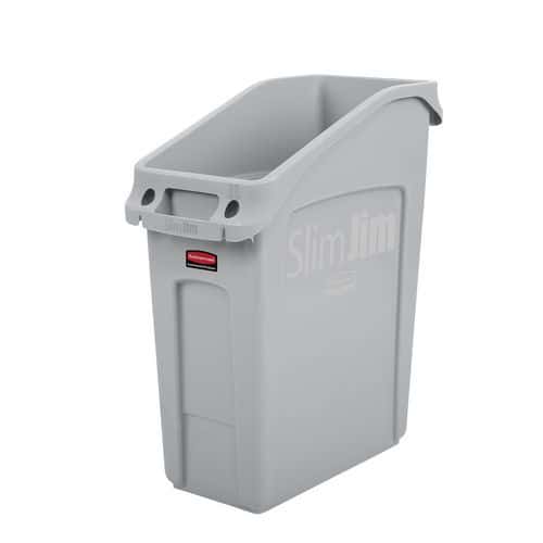 Plastové odpadkové koše Rubbermaid Slim Jim Under Counter na tříděný odpad, objem 49 l