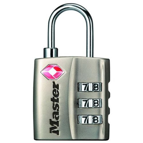 Visací kombinační zámky Master Lock TSA