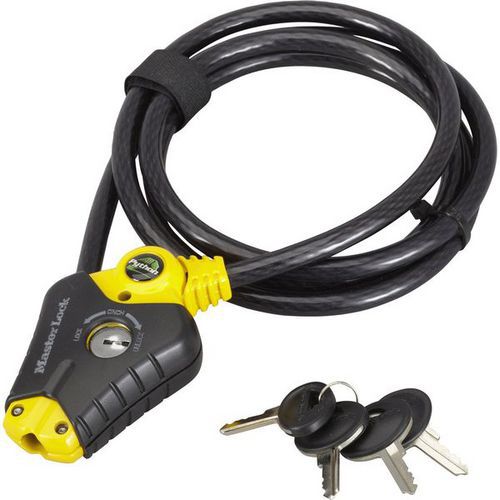 Zkracovací lanové zámky Master Lock Python 10mm