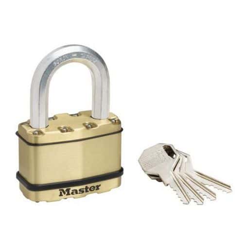 Mosazný visací zámek Master Lock Excell 64mm