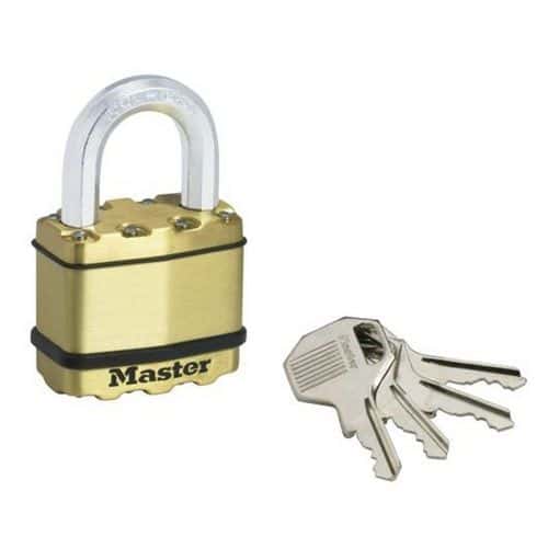 Mosazné visací zámky Master Lock Excell 50mm