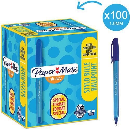 Kuličková pera Paper Mate InkJoy, 100 ks