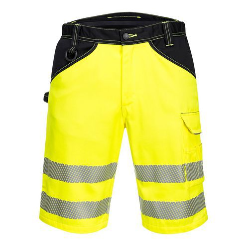 Kraťasy PW3 Hi-Vis, černá/žlutá