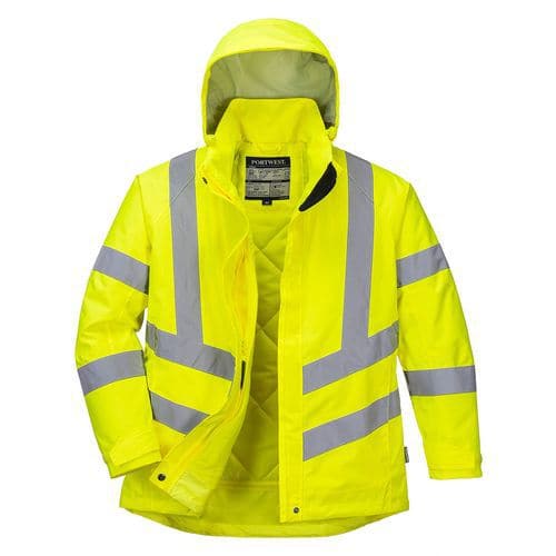 Dámská zimní bunda Hi-Vis, žlutá