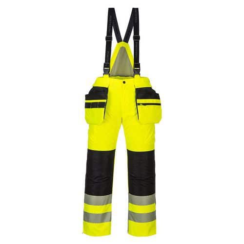 PW3 Hi-Vis zimní kalhoty, černá/žlutá