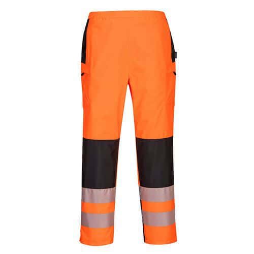 Dámské kalhoty do deště PW3 Hi-Vis, černá/oranžová