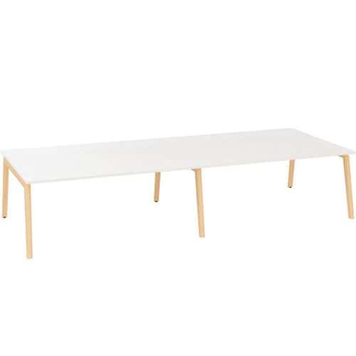 Kancelářské stoly Bench Alfa Root, 360 x 160 x 74,2 cm