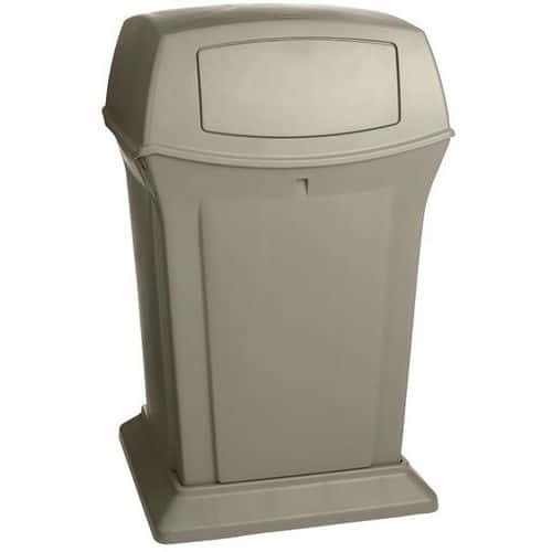 Odpadkový koš Ranger se 2 otvory – 170 l – Rubbermaid