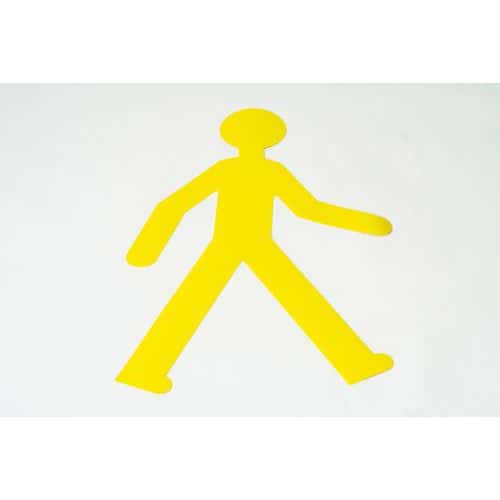Podlahové značení - symbol chodce